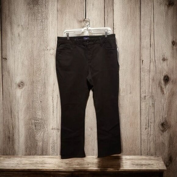 NYDJ Barbara Brown Molasses Bootcut Jean Women's 16P Petite NWT - Picture 1 of 9